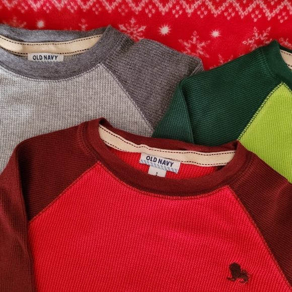 BUNDLE Thermal Longsleeves for Boys size 6-7 - Picture 2 of 2